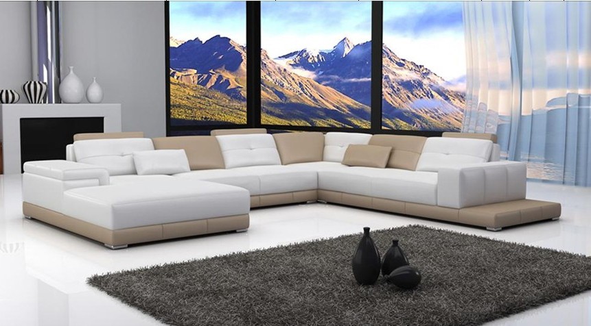 Ghế sofa cao cấp với tone màu trắng